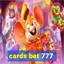 cards bet 777