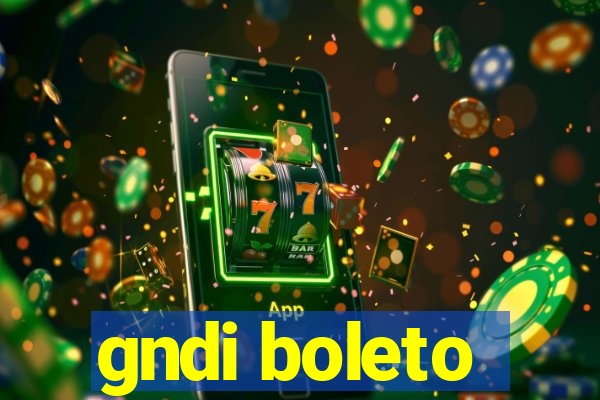 gndi boleto