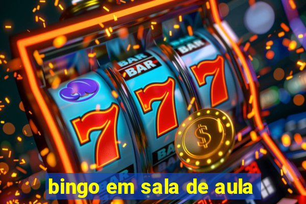 bingo em sala de aula