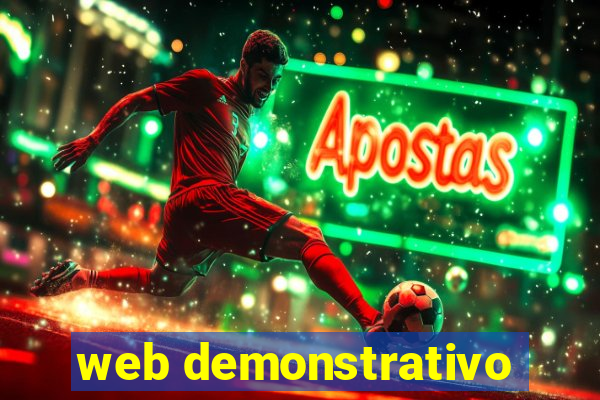 web demonstrativo