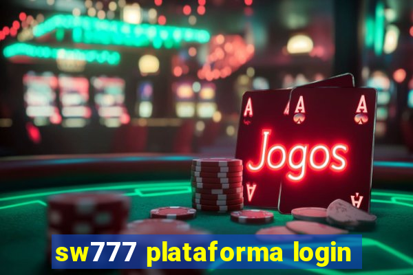 sw777 plataforma login