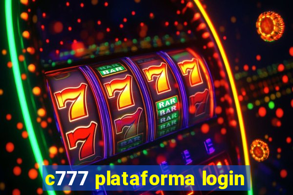 c777 plataforma login