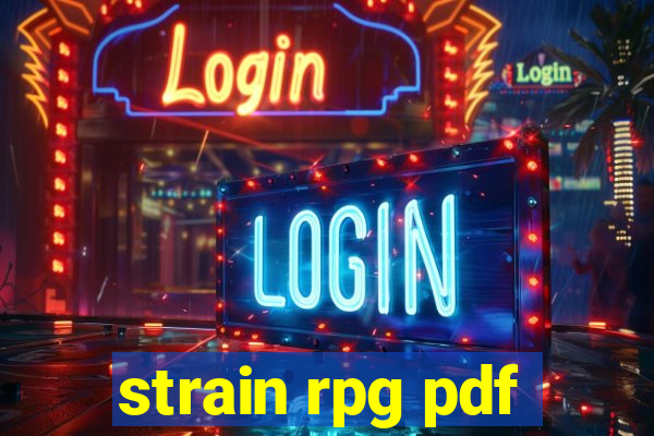 strain rpg pdf