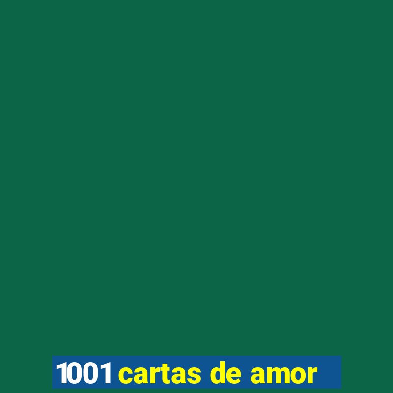 1001 cartas de amor