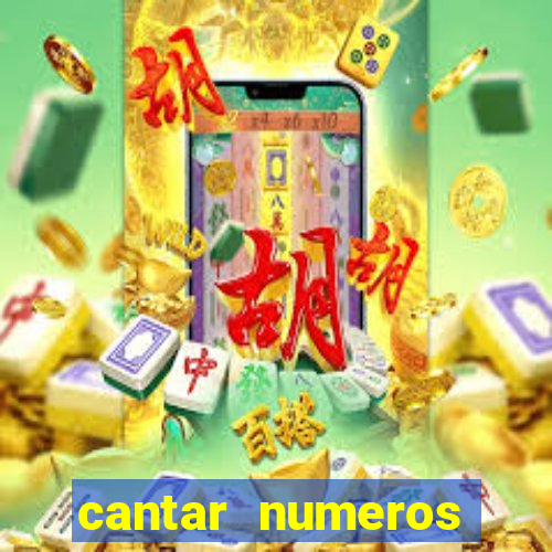 cantar numeros bingo online