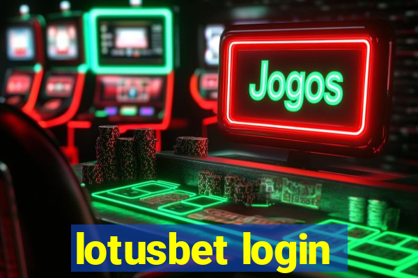 lotusbet login