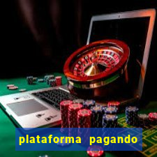 plataforma pagando no cadastro