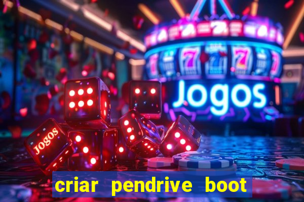 criar pendrive boot windows 10