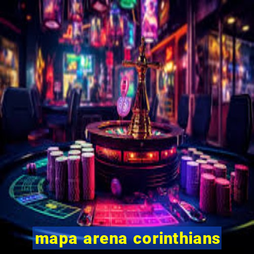 mapa arena corinthians