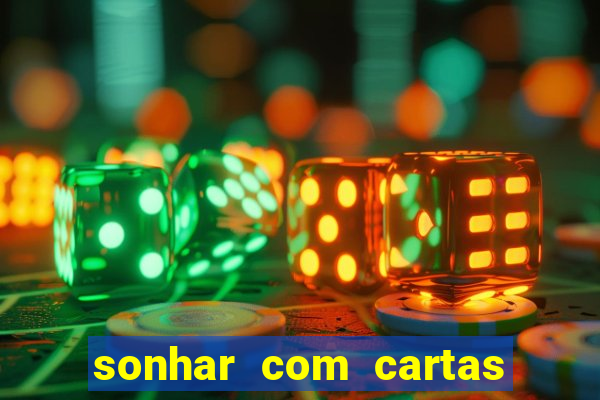 sonhar com cartas de baralho no chao