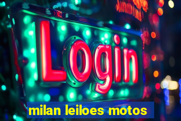 milan leiloes motos