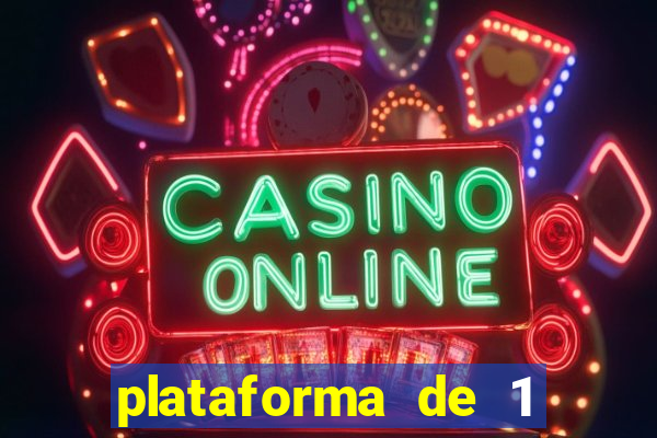 plataforma de 1 real fortune tiger