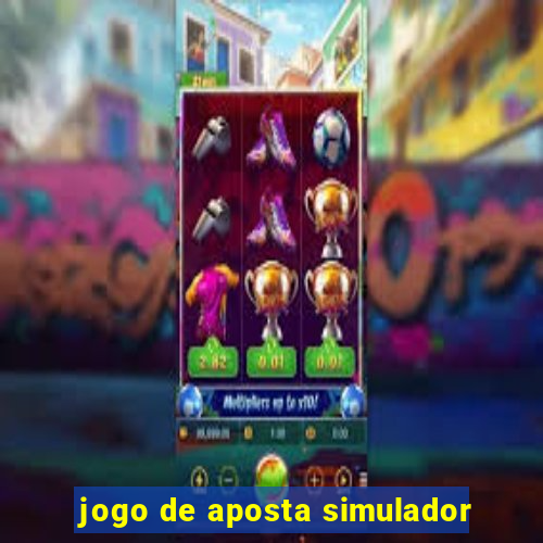 jogo de aposta simulador