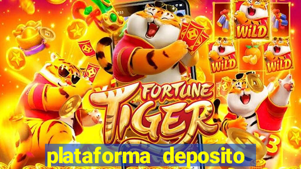 plataforma deposito 1 real fortune tiger