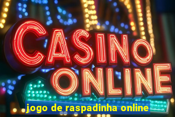 jogo de raspadinha online