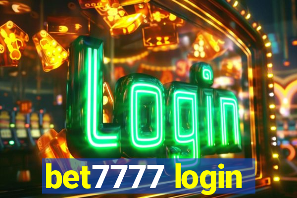 bet7777 login