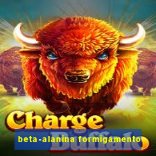 beta-alanina formigamento