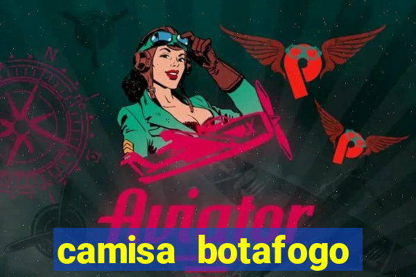 camisa botafogo plus size