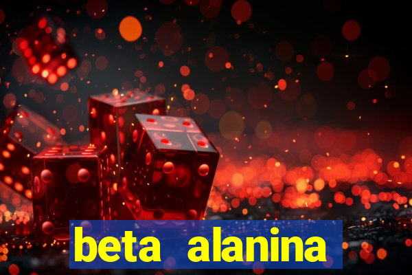 beta alanina aumenta a pressao