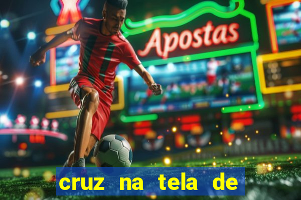 cruz na tela de cruz das