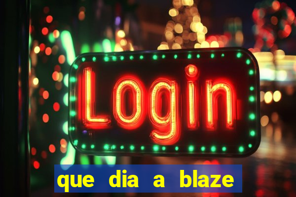 que dia a blaze paga o cashback