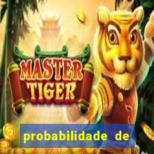 probabilidade de jogos de futebol de hoje