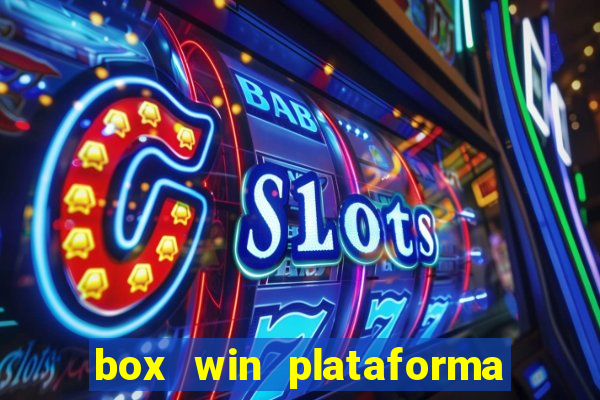 box win plataforma de jogos