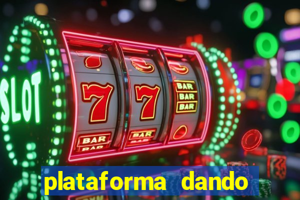 plataforma dando bonus de cadastro