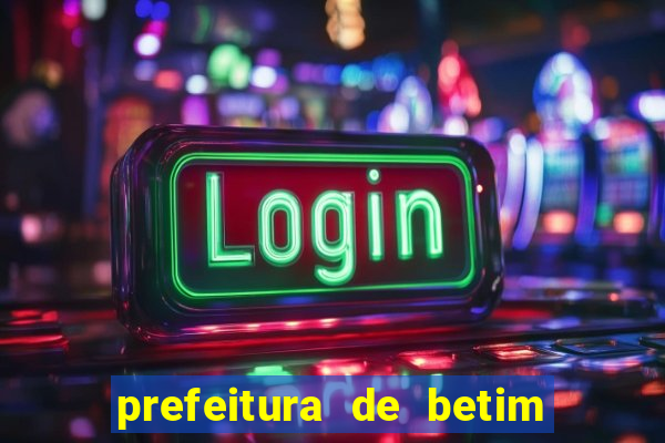 prefeitura de betim - contracheque online