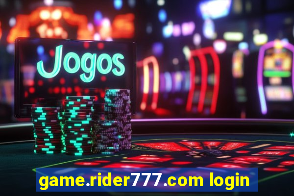 game.rider777.com login